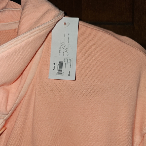 Livi Active Peach Button Down Shirt - Picture 3 of 4